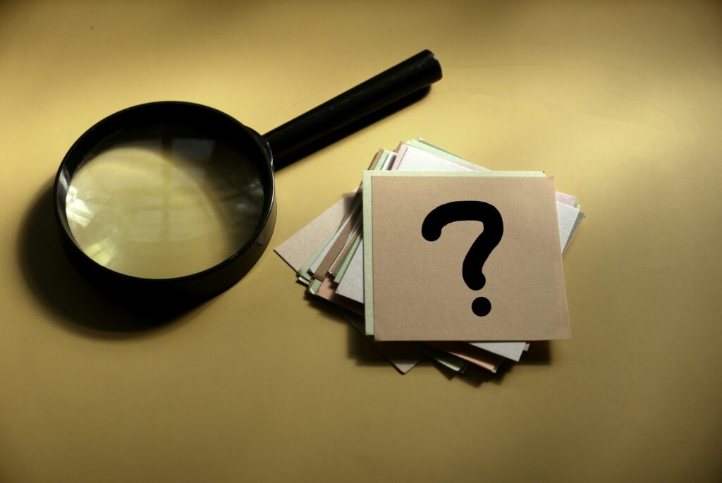 Questions and answer concept.